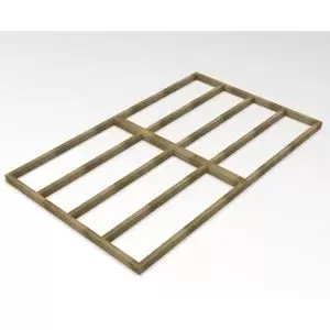 Forest 10X6 Timber Shed Base - Assembly Required