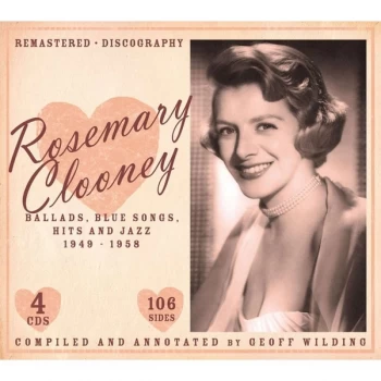 image of Rosemary Clooney - Ballads, Blue Songs, Hits And Jazz 1949-1958 CD