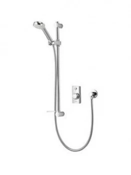 Image of Aqualisa Visage Q Concealed With Adjustable Head - Hp/Combi