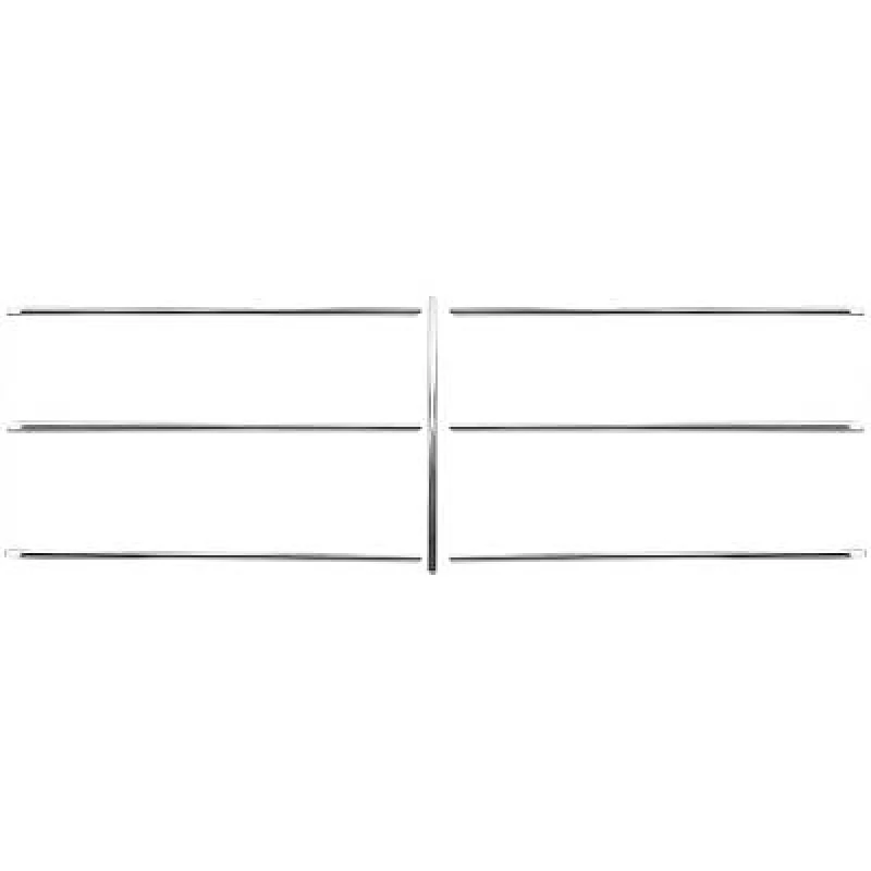 Image of Trim / Protective Strip Set, radiator grille DIEDERICHS 1611044