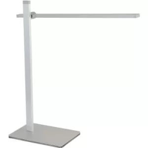 image of Sienna Location Desk Task Lamp Aluminum Brushed Matt, Plastic Matt