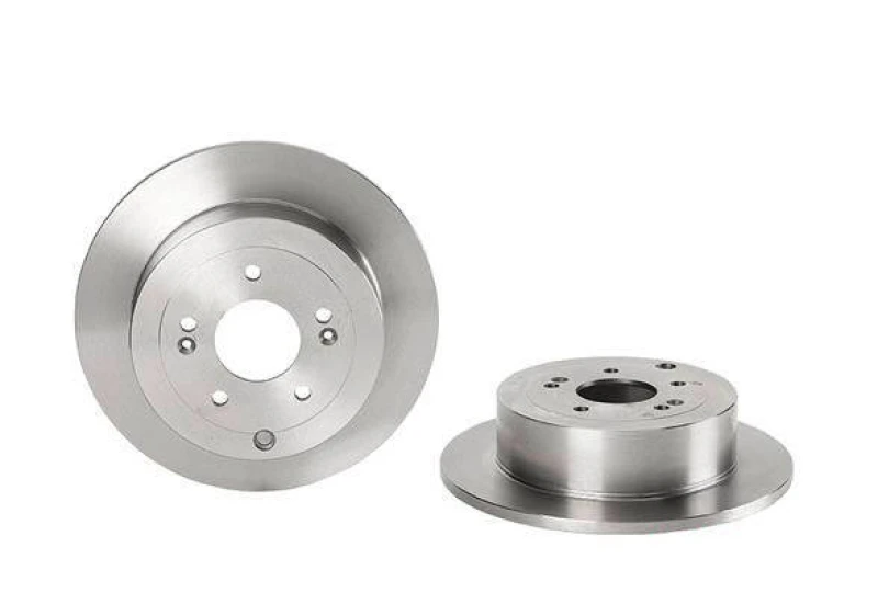 Image of BREMBO 08.6918.11 Brake disc solid, Coated, with bolts/screws Brake Disc (82)