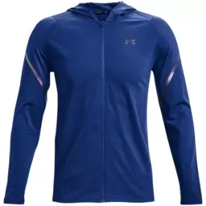 Image of Under Armour HeatGear Zip Hoodie - Blue