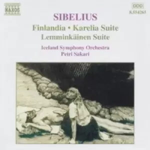 Image of FINLANDIA - KARELIA SUITE - LEMMINKAINEN SUITE by Jean Sibelius CD Album