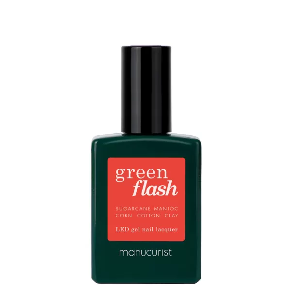 image of Manucurist Green Flash Varnish 15ml (Various Shades) - Coral Reef