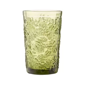 Image of Ravenhead Gemstone Leaf Hiball Glass 34cl