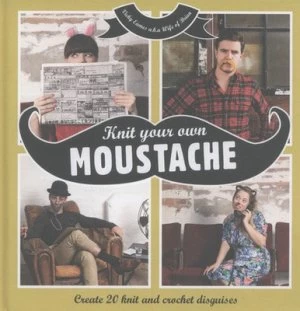 Image of Knit Your Own Moustache by Vicky Eames Hardback