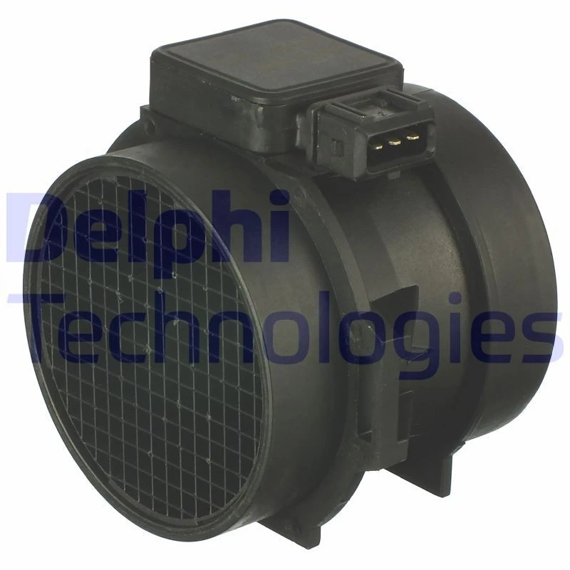 Image of DELPHI AF10196-12B1 Mass air flow sensor with housing Air Mass Sensor (3926)
