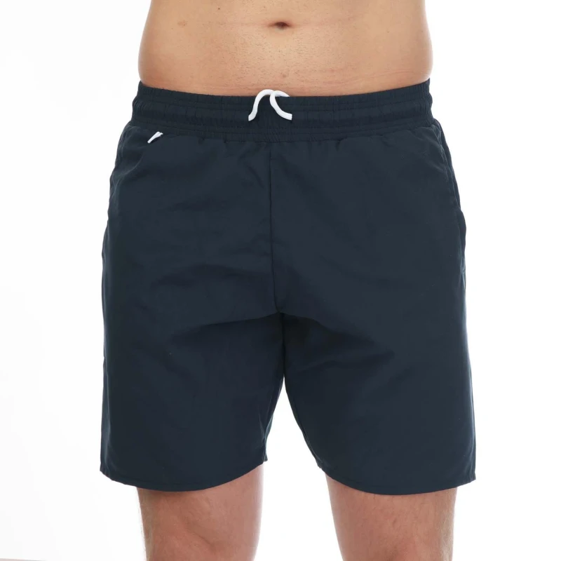 Image of Timberland Logo Swim Shorts - Blue Blue S