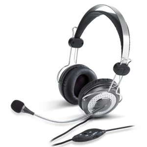 image of Genius HS-04SU Luxury Noise Cancelling 3.5mm Headset