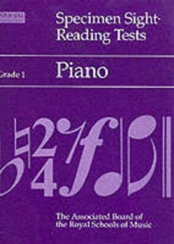 Image of Specimen Sight-Reading Tests Grade 1 by Alan Ridout Paperback