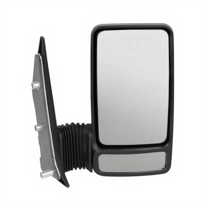 Image of DT Spare Parts 7.73170 Wing mirror Right, Manual, with temperature sensor Outside Mirror (50)