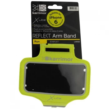 image of Karrimor X Lite Reflect Arm Band - Yellow