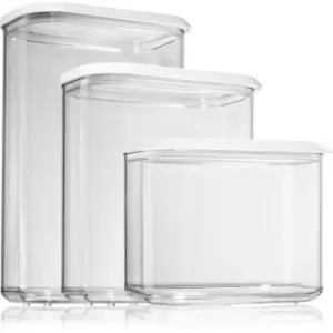 Image of Mepal Omnia Set food storage jar Nordic White