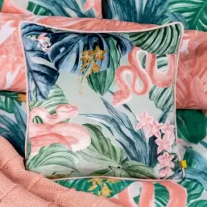 Image of Furn. Medinilla Polyester Filled Cushion Sage Blush