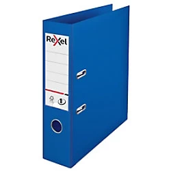 image of A4 Lever Arch File, Blue, 75MM Spine Width, NO.1 Power - Outer Carton of 10