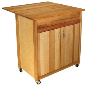 image of Catskill by Eddingtons Extendable 2 Door Kitchen Trolley with Wheels