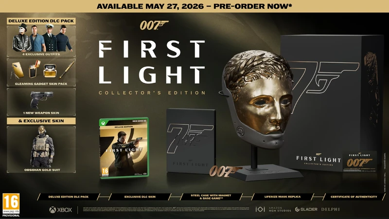 Image of 007 First Light Collectors Edition Xbox Series X Game
