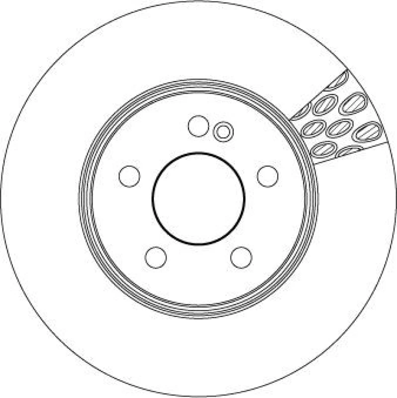 Image of Brake disc TRW DF6641S