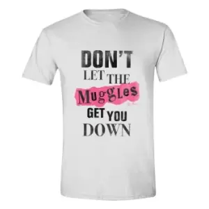 Image of Harry Potter T-Shirt Muggles Clippings Size L