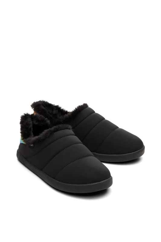 Image of TOMS 'Ezra' Classic Ladies Slippers Black