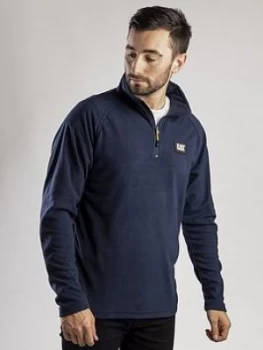 Image of Caterpillar Cat Workwear Ag Half Zip Fleece - Navy