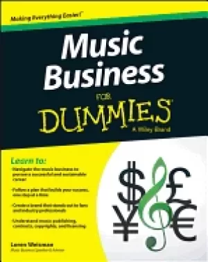 Image of music business for dummies
