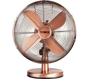 image of TOWER T0605000C Portable 12" Desk Fan