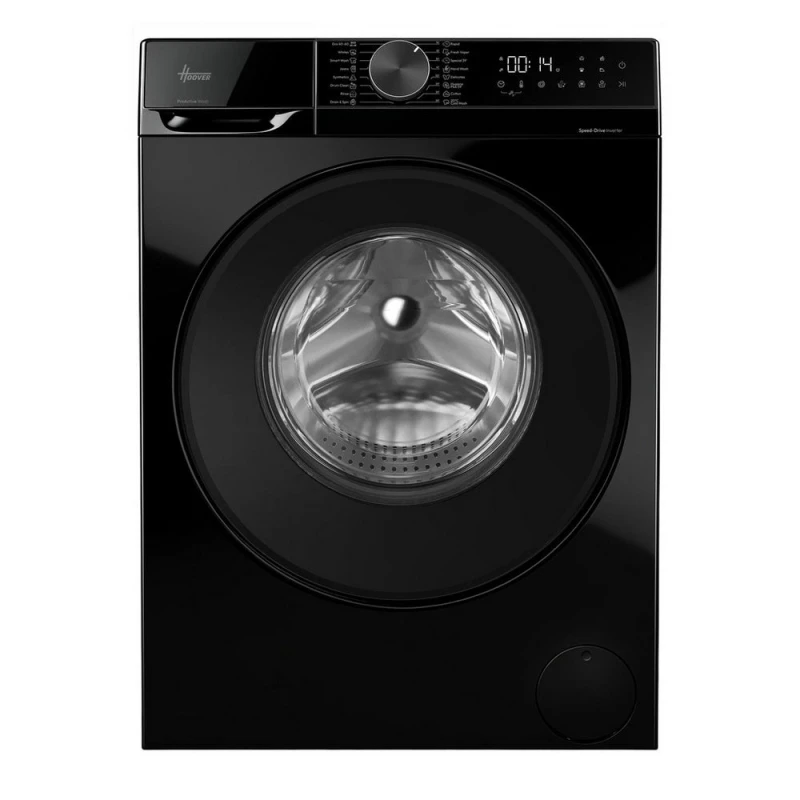 Image of Hoover HGD 48SB8BC-80 8kg 1400 Spin Freestanding Washing Machine Black