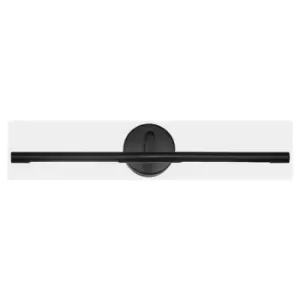 Image of LEDS C4 Siena LED LED Picture Light Metallic Black, Tinted IP20 3.1W 3000K
