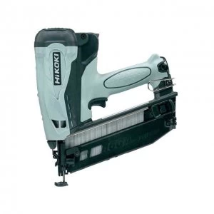 image of HiKOKI NT65GB 2nd Fix 2 x 1.5Ah Li-Ion Angled Gas Finish Nailer