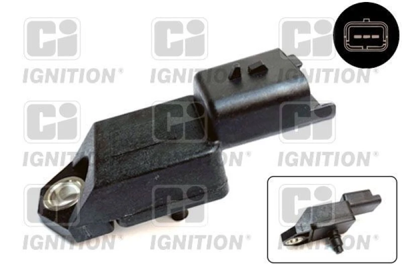 Image of QUINTON HAZELL Intake manifold pressure sensor QUINTON HAZELL XMAP630