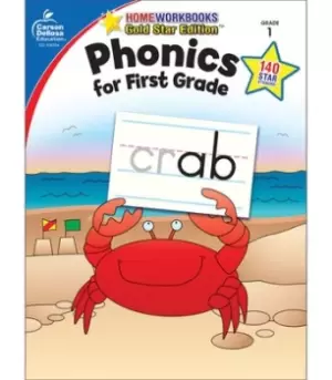 Image of Phonics for First Grade Grade 1 by Carson-Dellosa Publishing