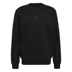 image of adidas All Blacks Lifestyle Crew Sweatshirt Mens - Black