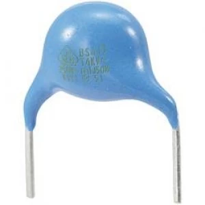 image of Ceramic disc capacitor Radial lead 150 pF 400 V AC