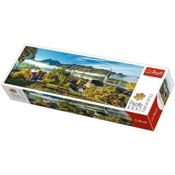 image of Trefl Panorama By the Schliersee Lake Jigsaw - 1000 Piece