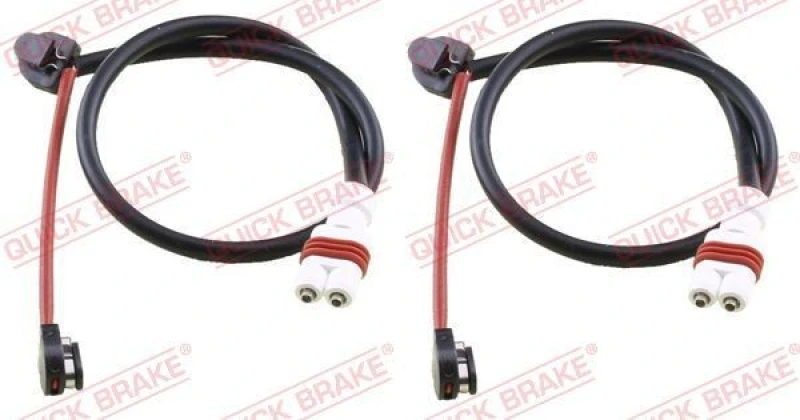 Image of QUICK BRAKE Brake pad wear sensor QUICK BRAKE WS 0333 A