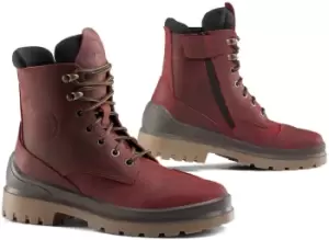 Image of Falco Viky Ladies Motorcycle Boots, red-purple, Size 37 for Women, red-purple, Size 37 for Women