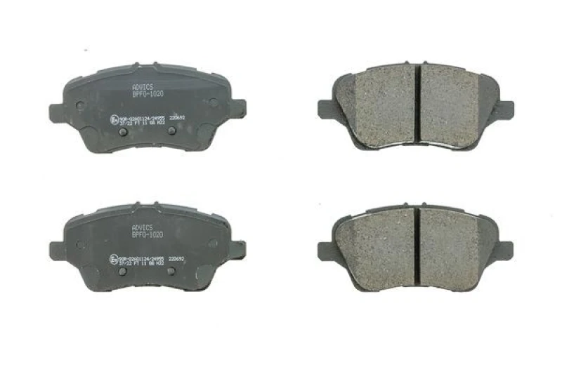 Image of AISIN Brake pad set AISIN BPFO-1020