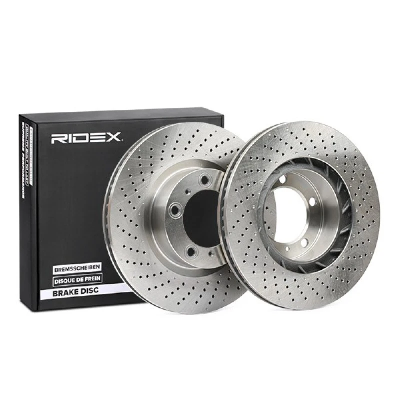 Image of Brake disc RIDEX 82B1284