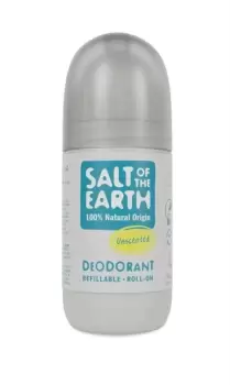 Salt of the Earth Unscented Refillable Roll On Deodorant 75ml