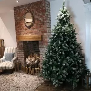 Image of Premier 8ft (240cm) Mountain Snow Fir Christmas Tree with 1,599 Tips