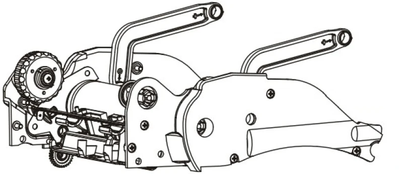 Image of Zebra P1027135-046 printer/scanner spare part