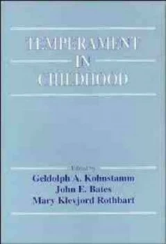 Image of Temperament in Childhood by Geldolph A. Kohnstamm Paperback