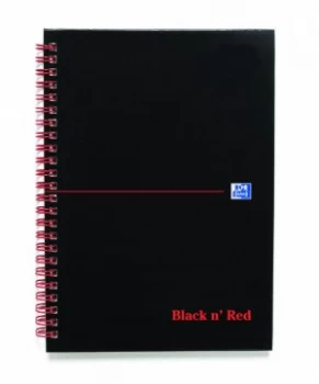 Image of Blk N Red Wirnbk A5 140 Pages Ft/idxed - 5 Pack