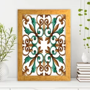 Image of AC4821034123 Multicolor Decorative Framed MDF Painting