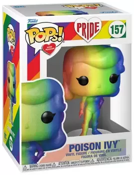 image of Poison Ivy Pride 2022 - Poison Ivy (Rainbow) Vinyl Figur 157 Funko Pop! multicolor