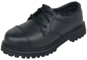 Image of Brandit Phantom 3 Hole Lace-up shoe black