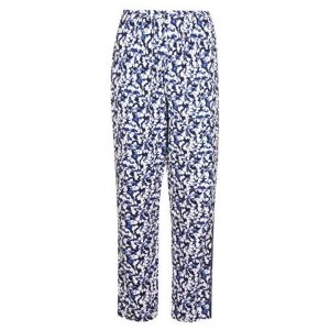 image of Tommy Bodywear Woven Print Trousers - Navy Blazer