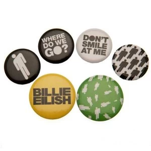 image of Billie Eilish Stickman Badges